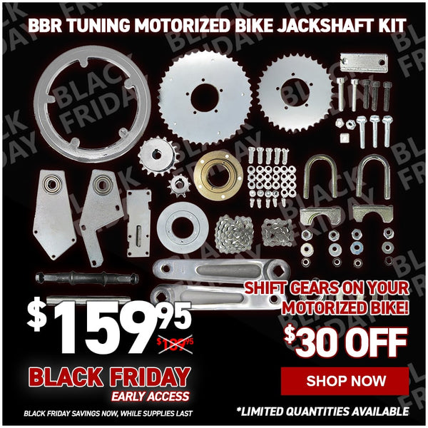 BBR Tuning Motorized Bike Jackshaft Kit