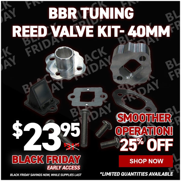 BBR Tuning Reed Valve Kit- 40MM