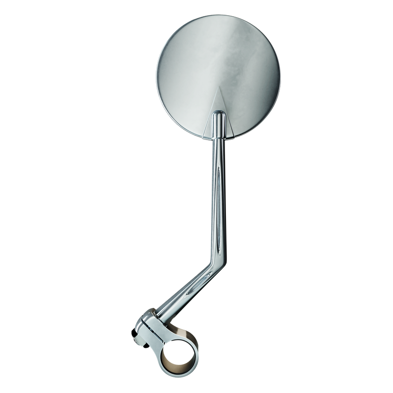 Bicycle Accessories BBR Tuning Round Side Mirror Chrome Back