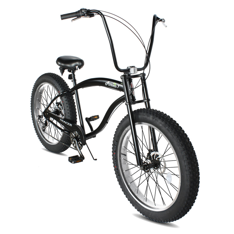 Tracer 26" Avalon GT Fat Tire Stretch Beach Cruiser Bike