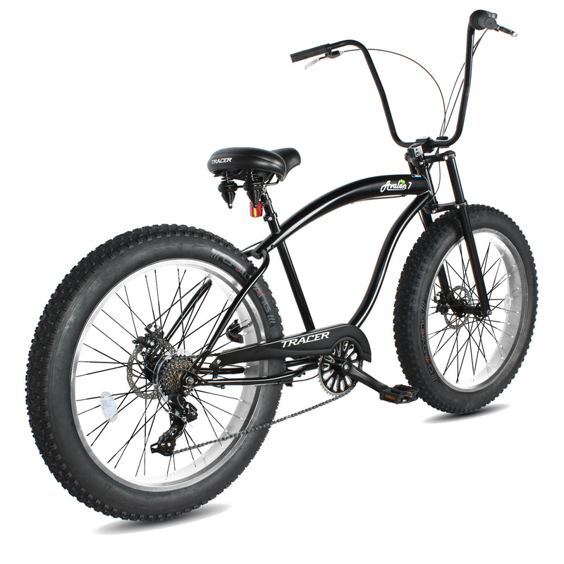 Tracer 26" Avalon GT Fat Tire Stretch Beach Cruiser Bike