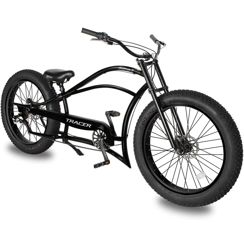 Tracer 26" Siena Chopper Stretch Cruiser Fat Tire Bike