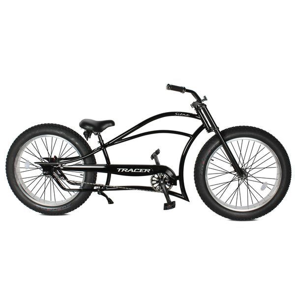 Tracer 26" Siena Chopper Stretch Cruiser Fat Tire Bike