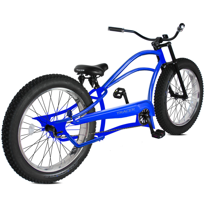 Tracer 26" Siena Chopper Stretch Cruiser Fat Tire Bike