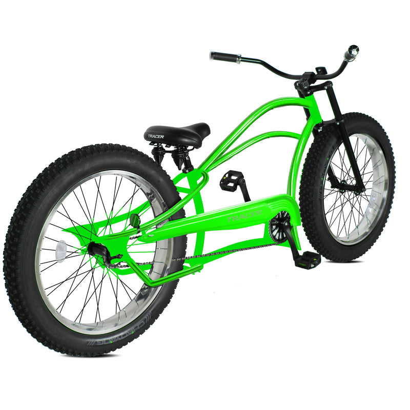 Tracer 26" Siena Chopper Stretch Cruiser Fat Tire Bike