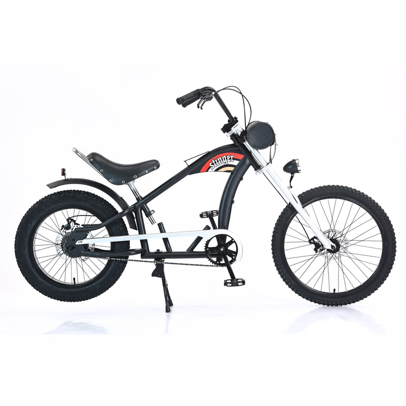 BBR Tuning STINGER Motor-Ready Mini Chopper Motorized Bicycle