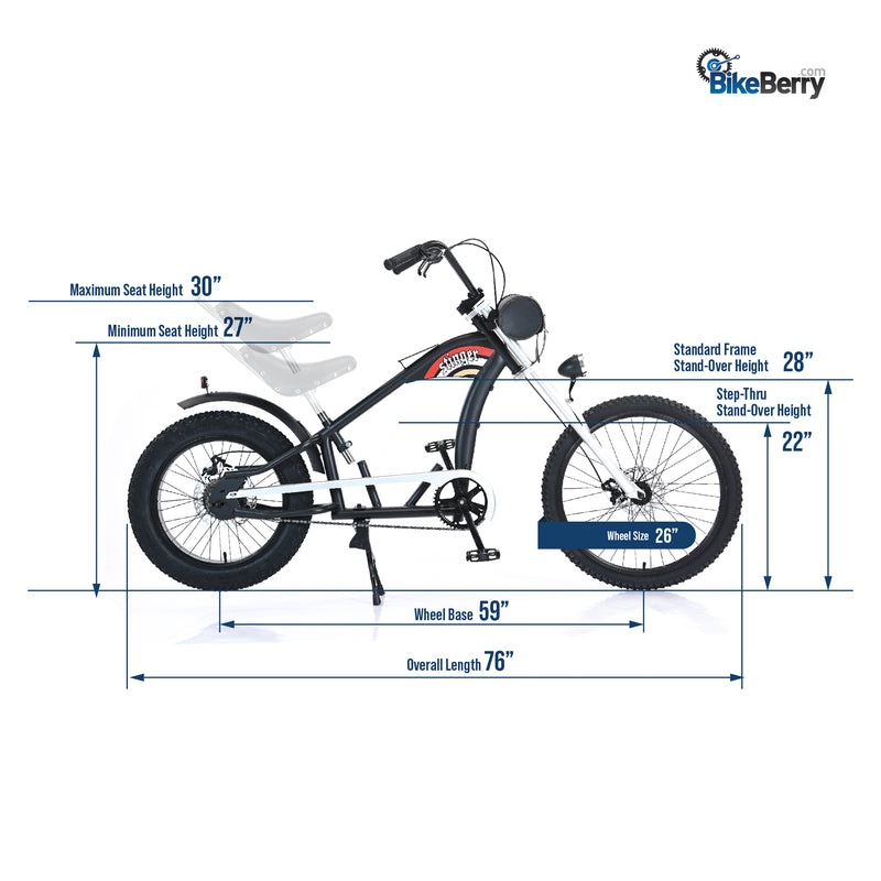 Stinger Motorized Bike + BBR Tuning 2-Stroke Engine