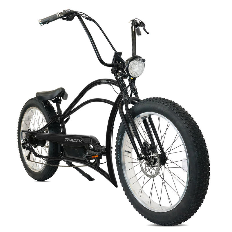 Electric Bike Tracer Tracker MatteBlack Right Front