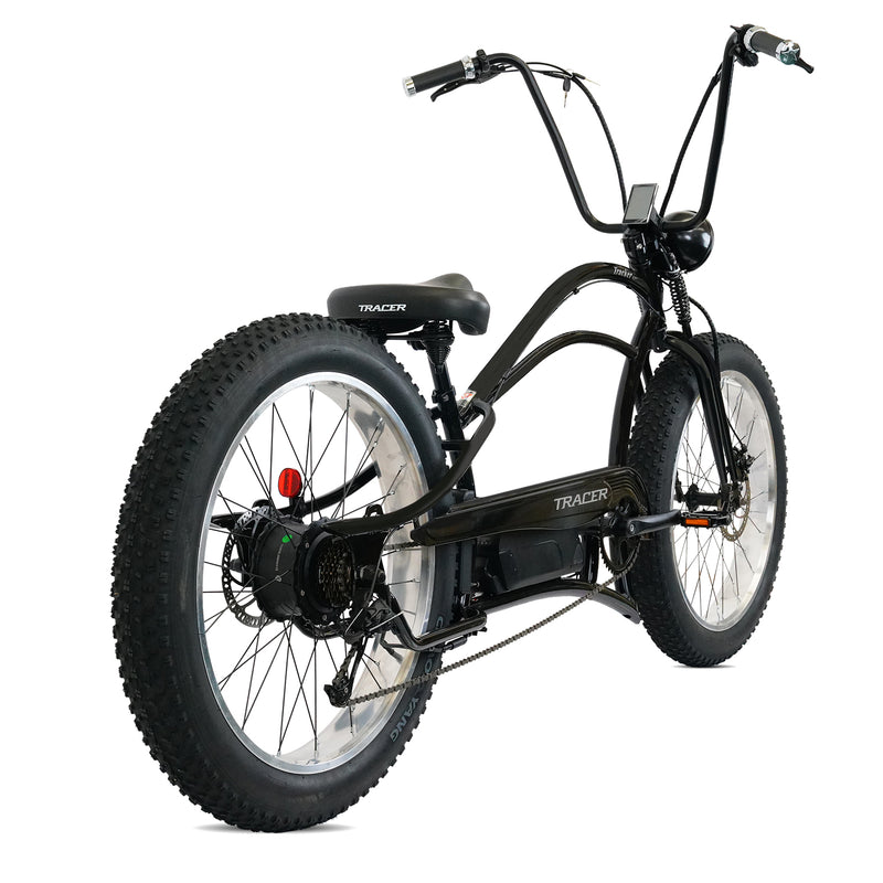 Electric Bike Tracer Tracker MatteBlack Right Rear