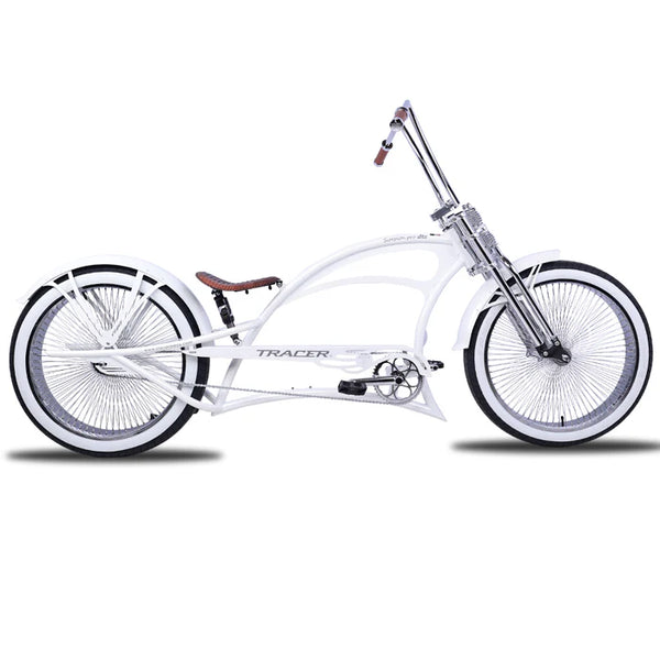 Cruiser Bicycle Tracer Scorpion Pro White Right