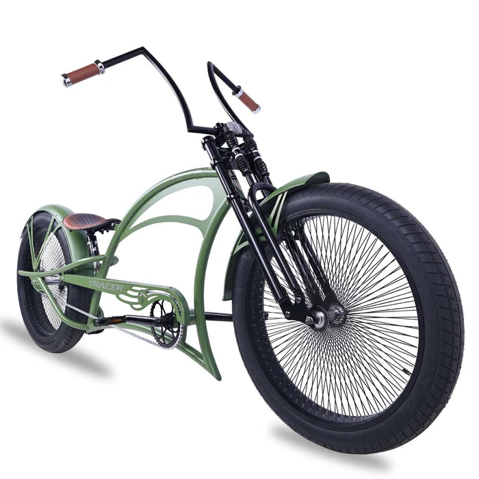 Cruiser Bike Tracer Scorpion Green Right Front