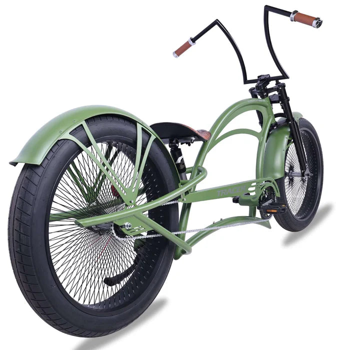 Cruiser Bike Tracer Scorpion Green Right Rear