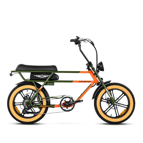 Electric Bike Addmotor Choptan Green Right