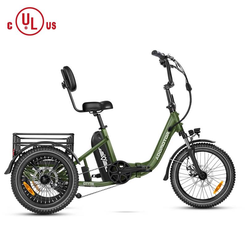 Electric Bike Addmotor CityTri310 Green Right