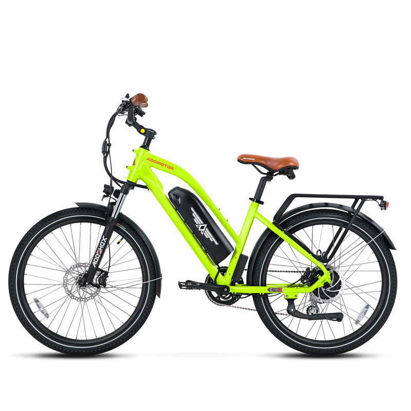 Electric Bike Addmotor E-43 FluorescentGreen Left