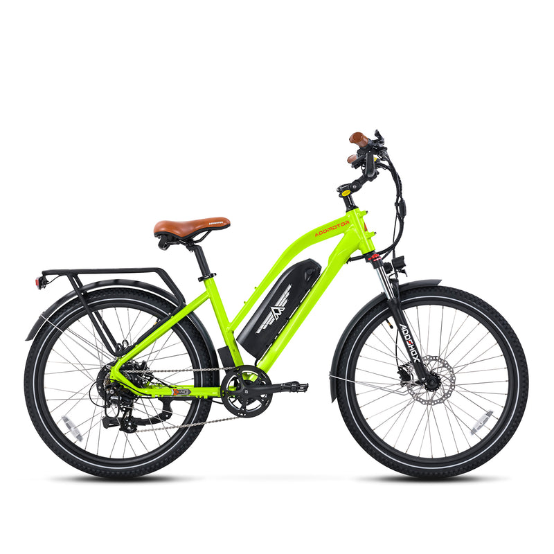 Electric Bike Addmotor E-43 Fluorescent Green Right