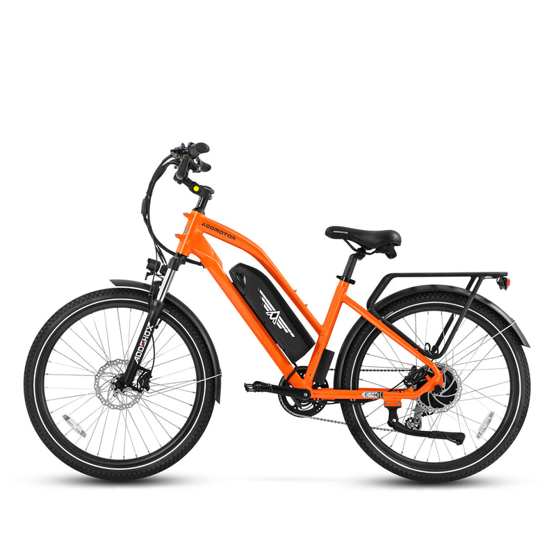 Electric Bike Addmotor E-43 Orange Left