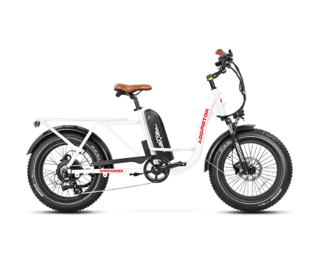 Electric Bike Addmotor Garootan White Right