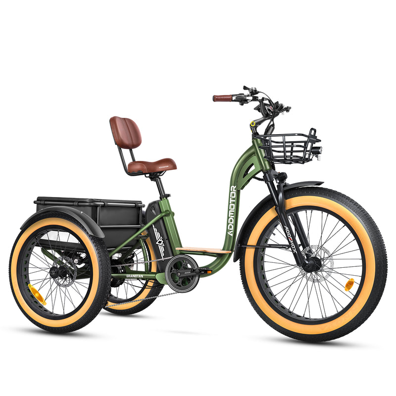 Electric Bike Addmotor GrandtanPlus2 Green Right Front