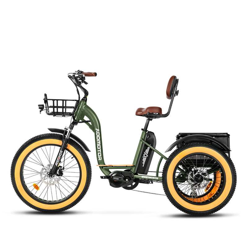 Electric Bike Addmotor GrandtanTurbo Green Left