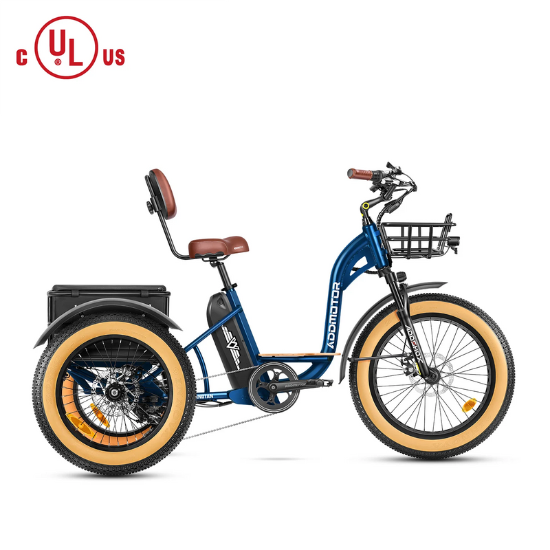 Electric Bike Addmotor Grandtan2 Blue Right