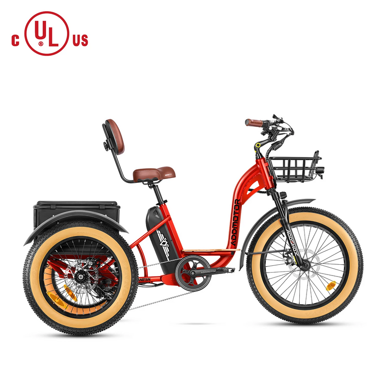 Electric Bike Addmotor Grandtan2 Red Right