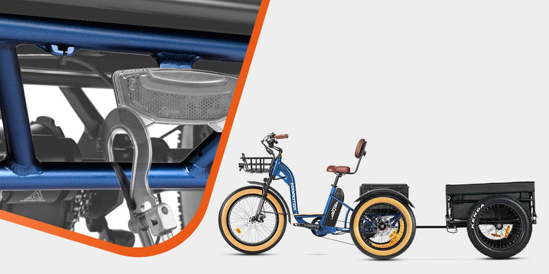 Electric Bike Addmotor Grandtan2 Trailer