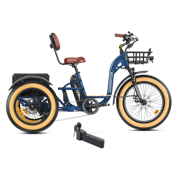 Electric Bike Addmotor GrandtanX Blue Right