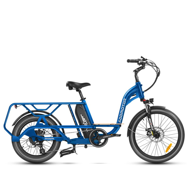 Electric Bike Addmotor Graoopro Blue Right 