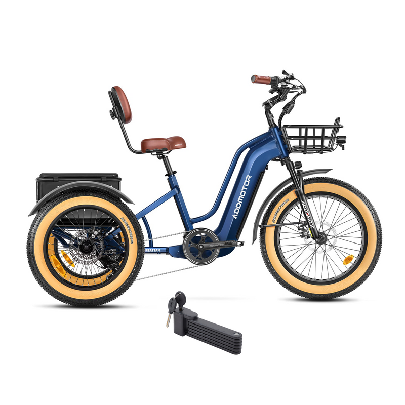 Electric Bike Addmotor Greattan Blue Right