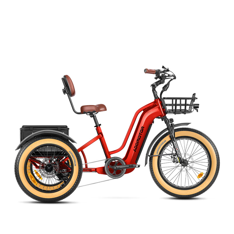 Electric Bike Addmotor Greattan Red Right