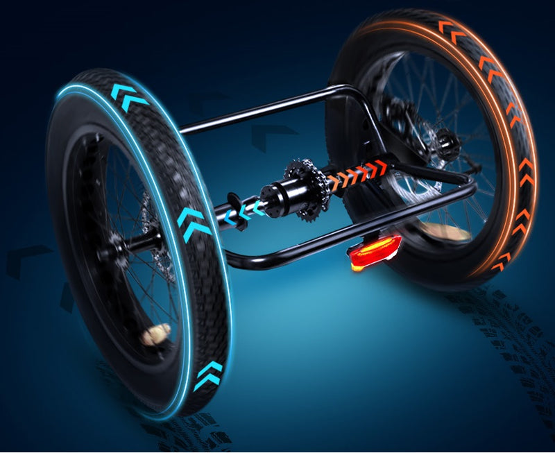 Electric Bike Addmotor Greattan Wheels