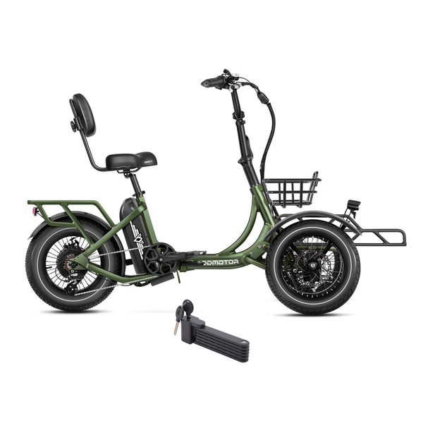 Electric Bike Addmotor Spytan Green Right