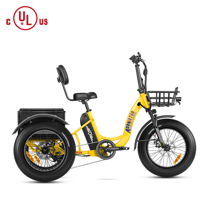 Electric Bike Addmotor Triketan2 Yellow Right