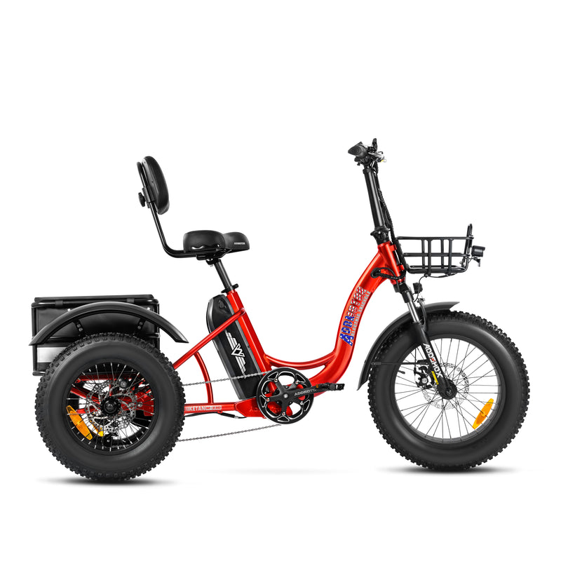 Electric Bike Addmotor Triketan2 Red Right