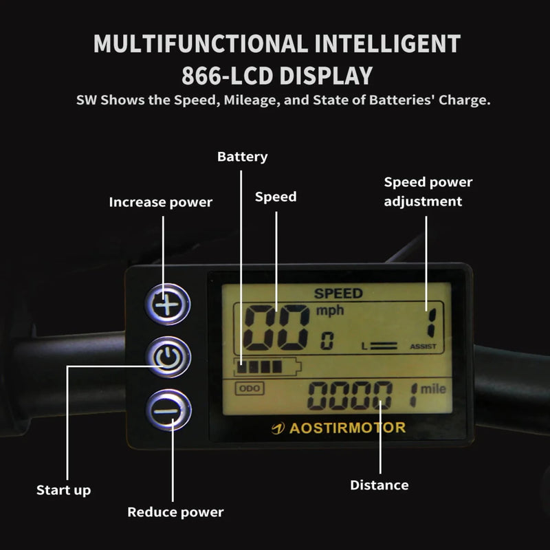 Electric Bike Aostirmotor G20 LCD