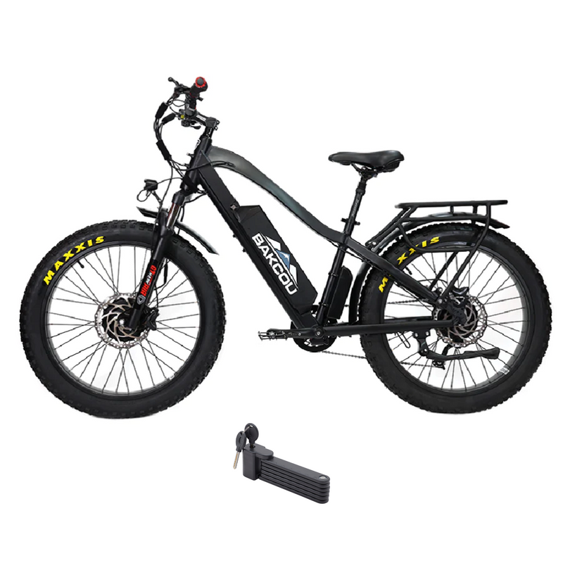 Electric Bike Bakcou Kodiak Black Left