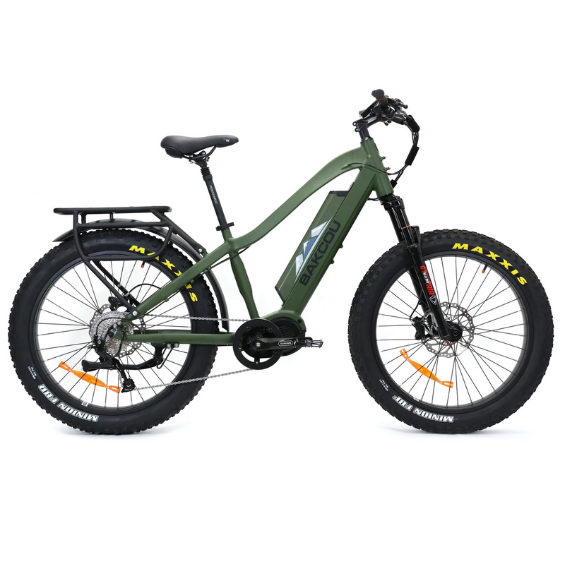 Electric Bike Bakcou Mule Green Right