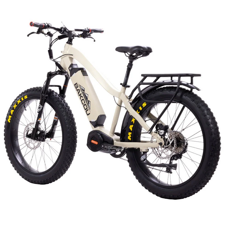 Electric Bike Bakcou Mule Tan Left Rear