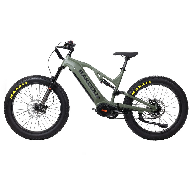 Electric Bike Bakcou Scout Jager Green Left