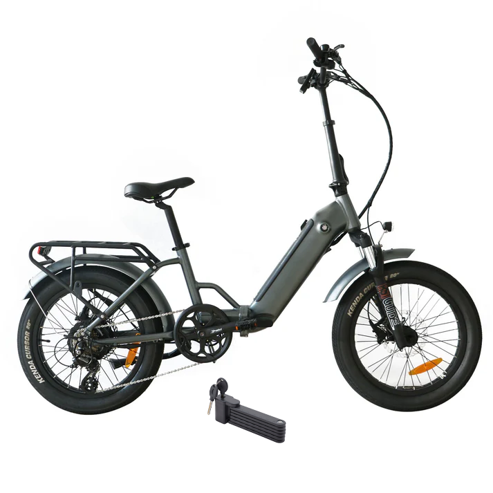 Coastal Cruiser 750W Folding Step-Thru 20" x 3" Electric Bike