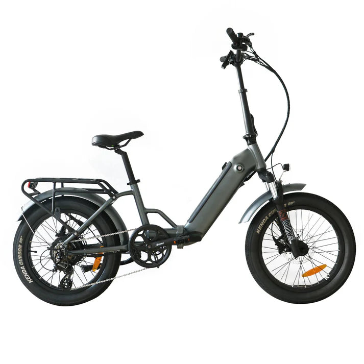 Electric Bike Coastal Cruiser BB-20x3 Grey Right