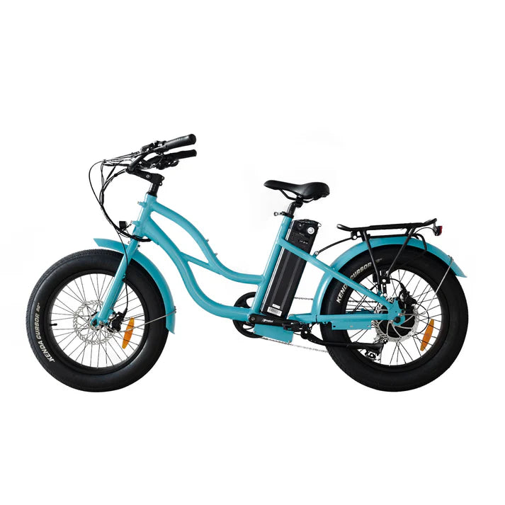 Electric Bike Coastal Cruiser Mini Teal Left