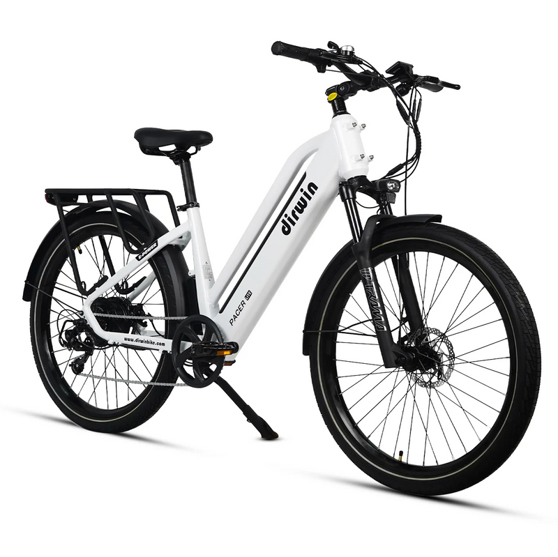 Electric Bike Dirwin Pacer Lite White Right Front