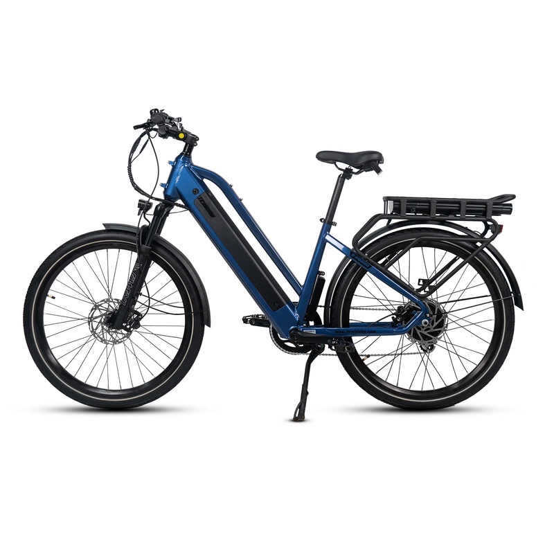 Electric Bike Dirwin Pacer Plus Blue Left