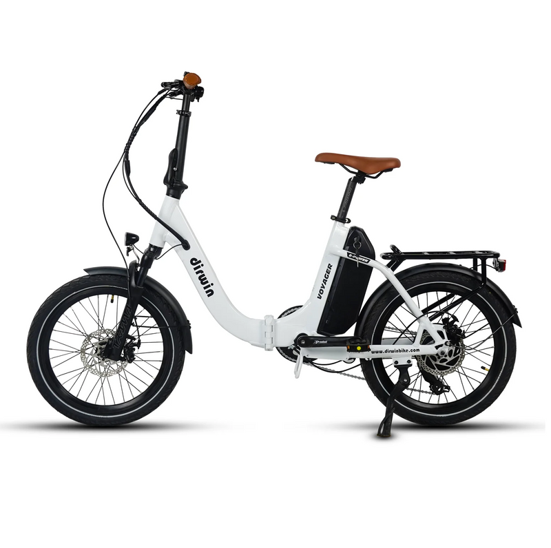 Electric Bike Dirwin Voyager White Left