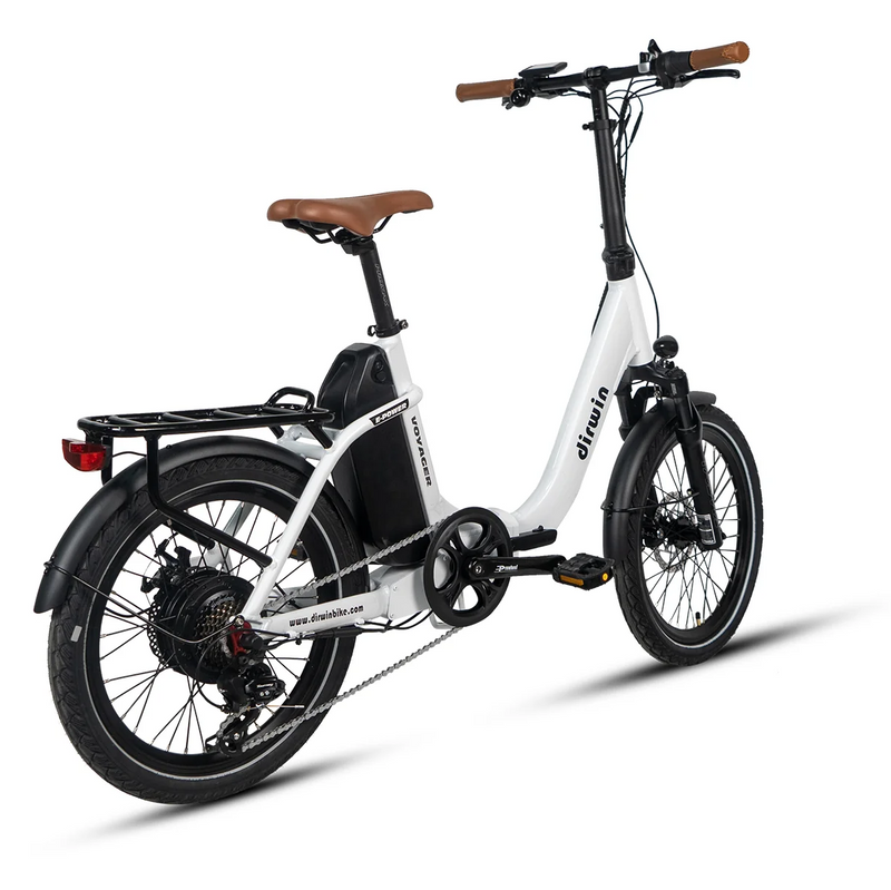 Electric Bike Dirwin Voyager White Right Rear