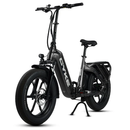 Electric Bike E-Joe Grizzly Grey Left Front