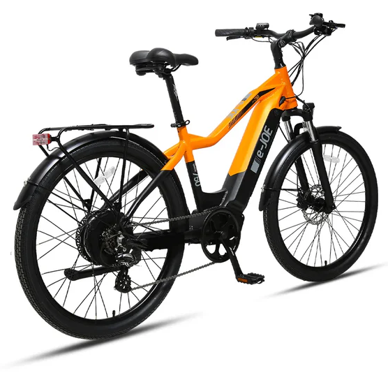 Electric Bike E-Joe Jade Sport Orange Right Rear