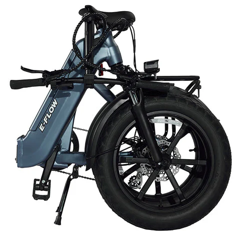 Electric Bike E-Joe E-Flow Blue Folded